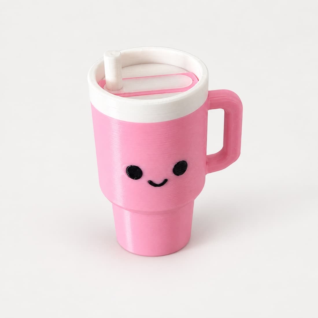 Pink Smiley Tumbler